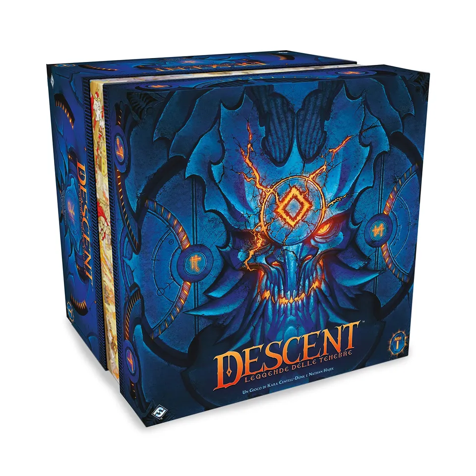 Asmodee Descent Leggende delle Tenebre gioco tavolo con app italiano