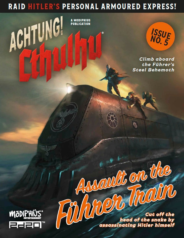 Achtung! Cthulhu 2d20 Assault on the Fuhrer Train missione PDF