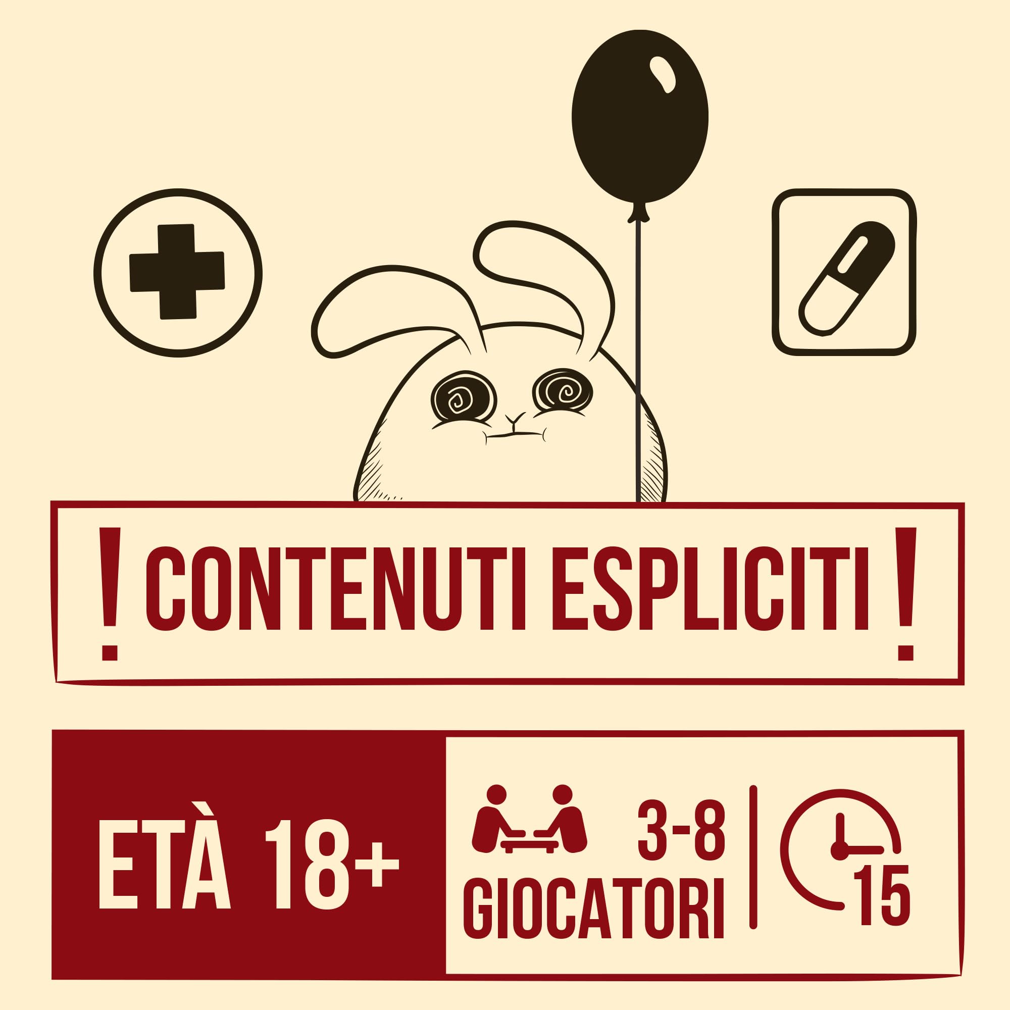 Asmodee Party Games Horrible Therapist gioco carte adulti 18+