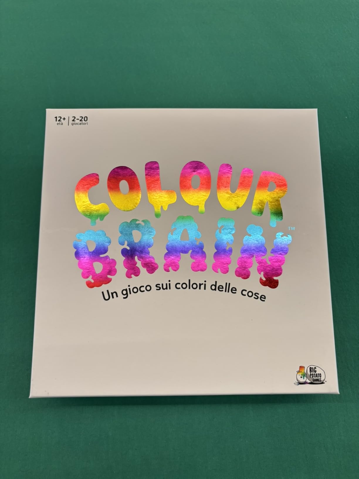 Asmodee Colourbrain gioco da tavolo quiz colori 2-20 giocatori