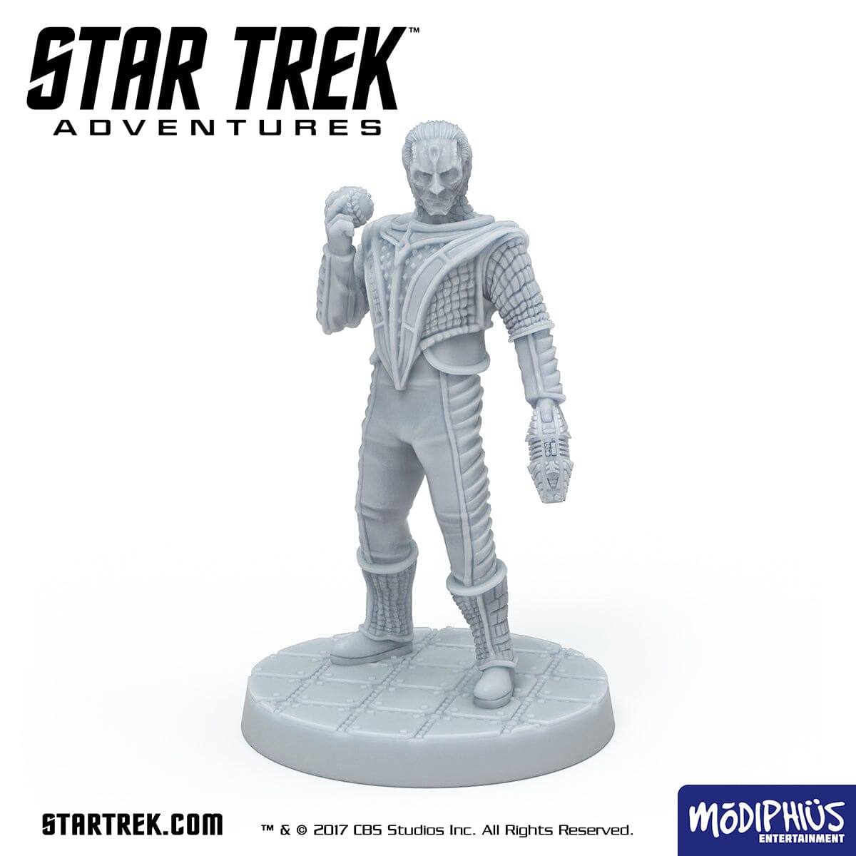 Modiphius Star Trek Adventures Gul Dukat file STL miniatura 32mm