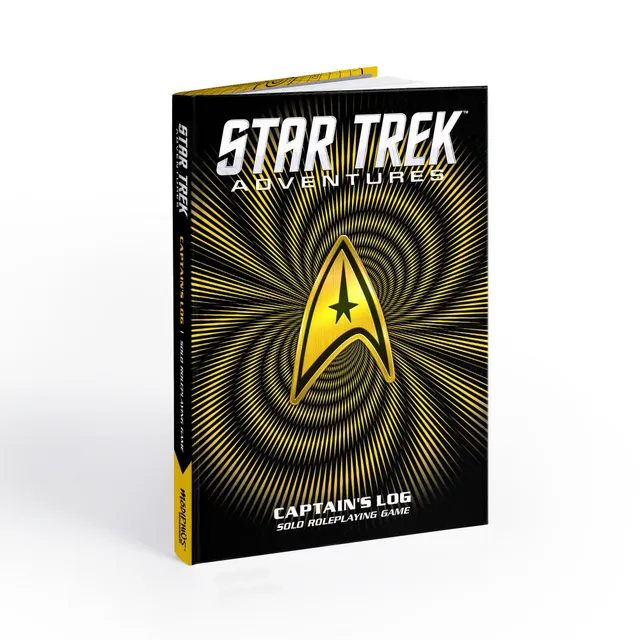 Modiphius Star Trek Adventures Captain's Log manuale gdr solo 326 pp