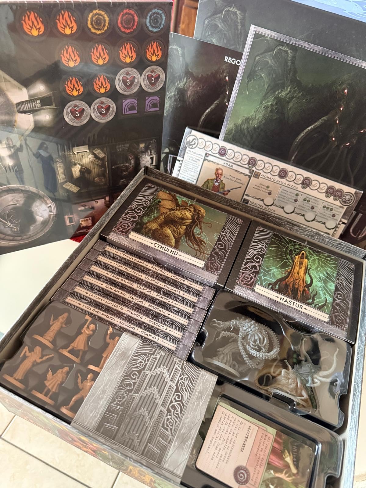Asmodee Cthulhu Death May Die gioco tavolo 1-5 giocatori italiano