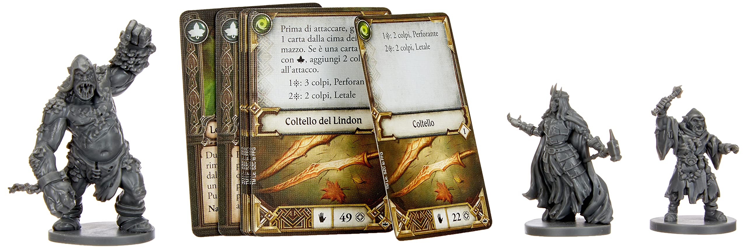 Asmodee Viaggi nella Terra di Mezzo Creature dell'Oscurità espansione italiano