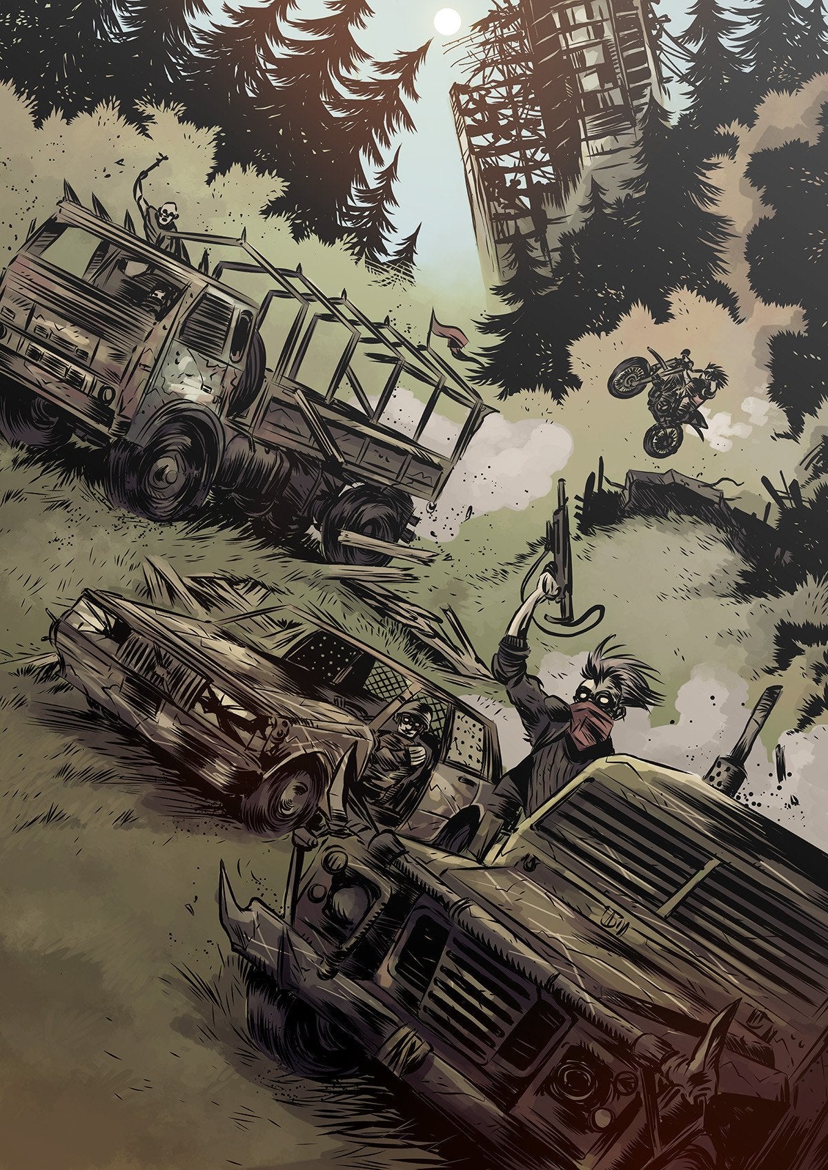Modiphius Mutant Year Zero CoreBook manuale GDR 272 pagine