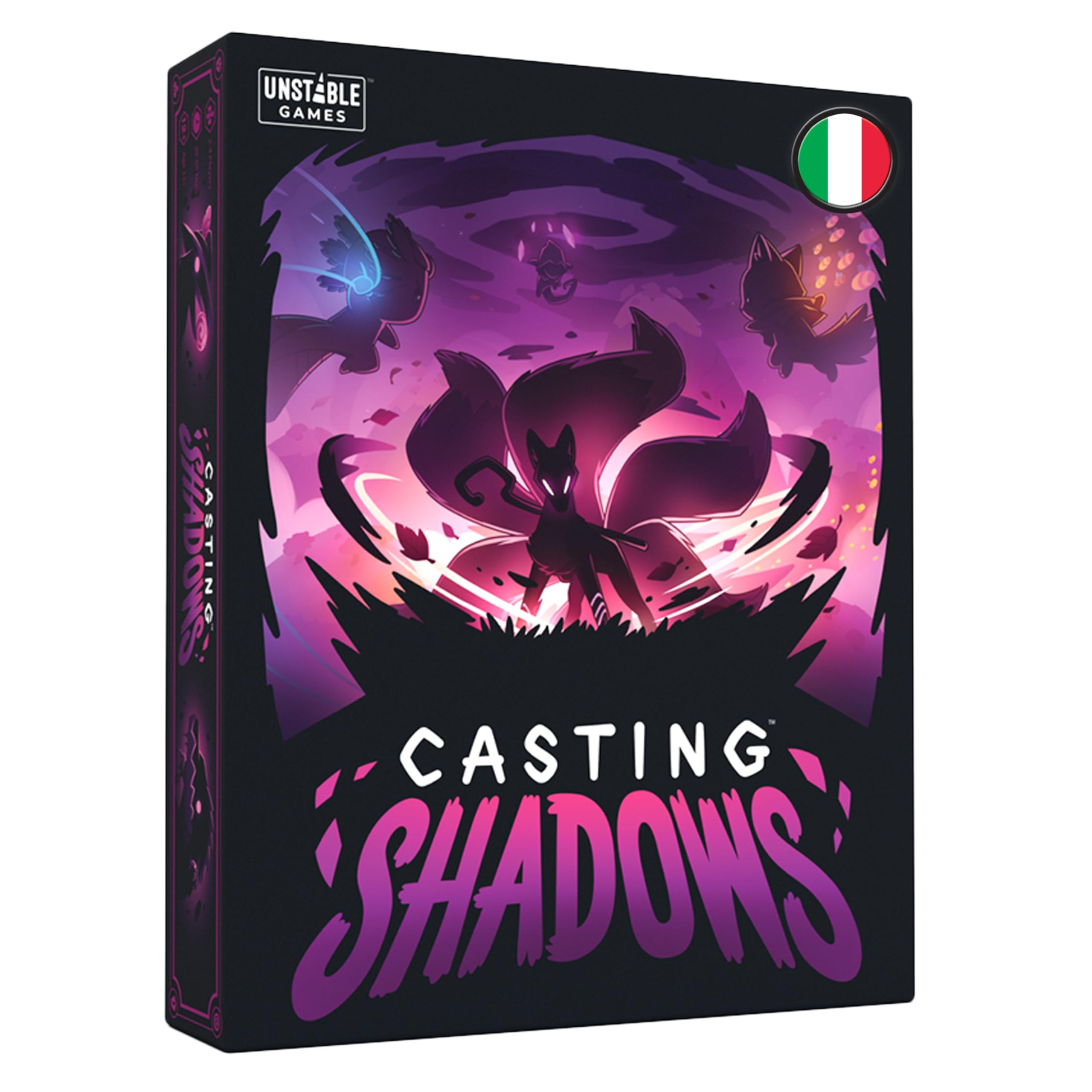 Asmodee Casting Shadows gioco carte strategico fantasy