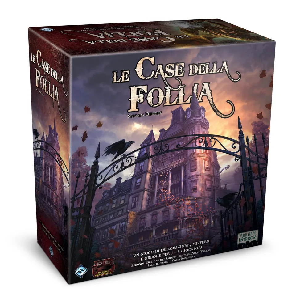 Asmodee Le Case della Follia 2a Edizione gioco tavolo cooperativo