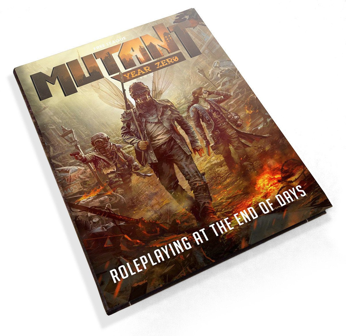 Modiphius Mutant Year Zero CoreBook manuale GDR 272 pagine