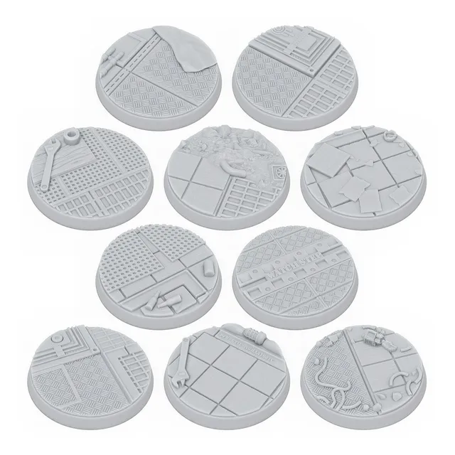 Modiphius Fallout Vault-Tec basette sceniche 30mm 10 pezzi