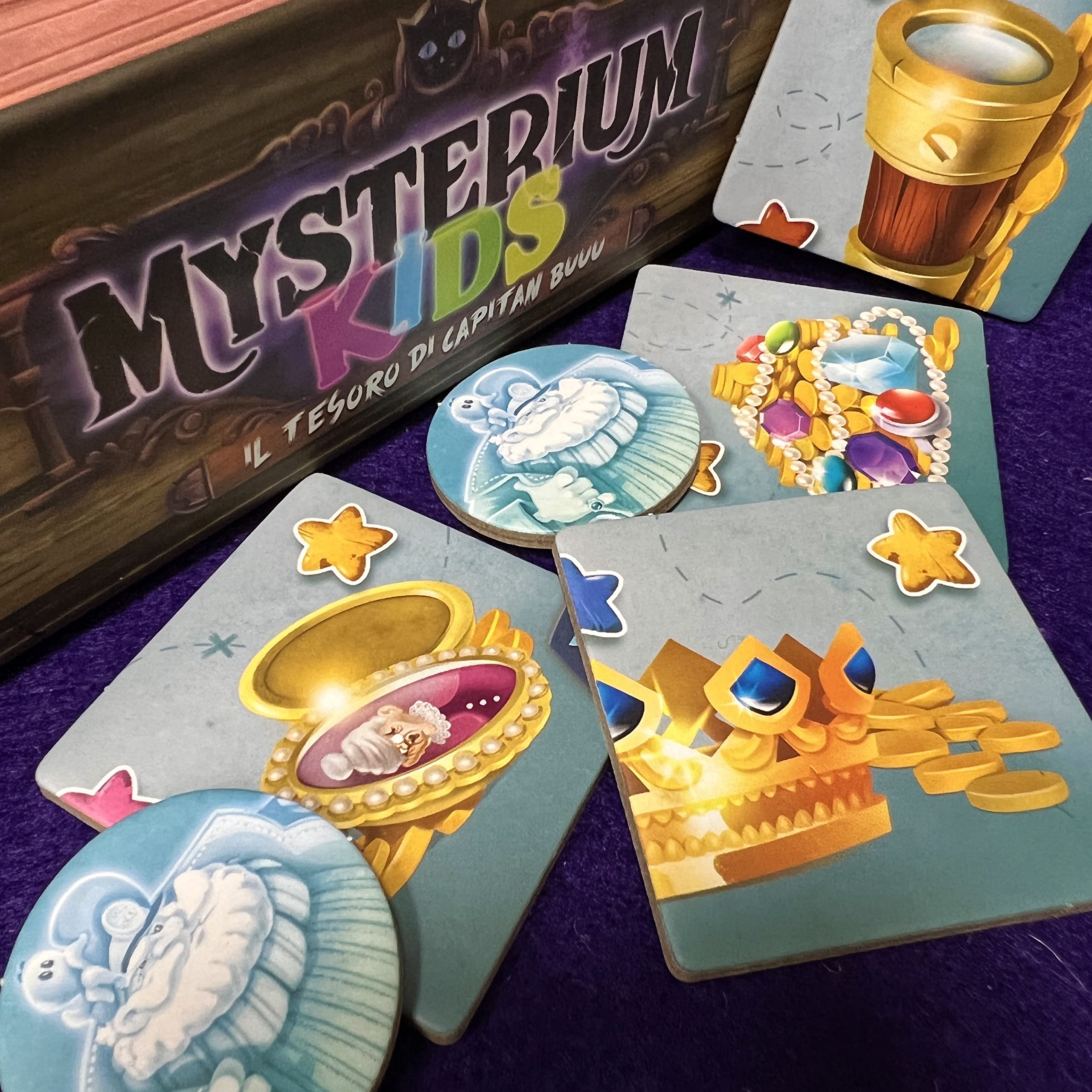 Asmodee Giochi per Bambini Mysterium Kids Tesoro Capitan Buu