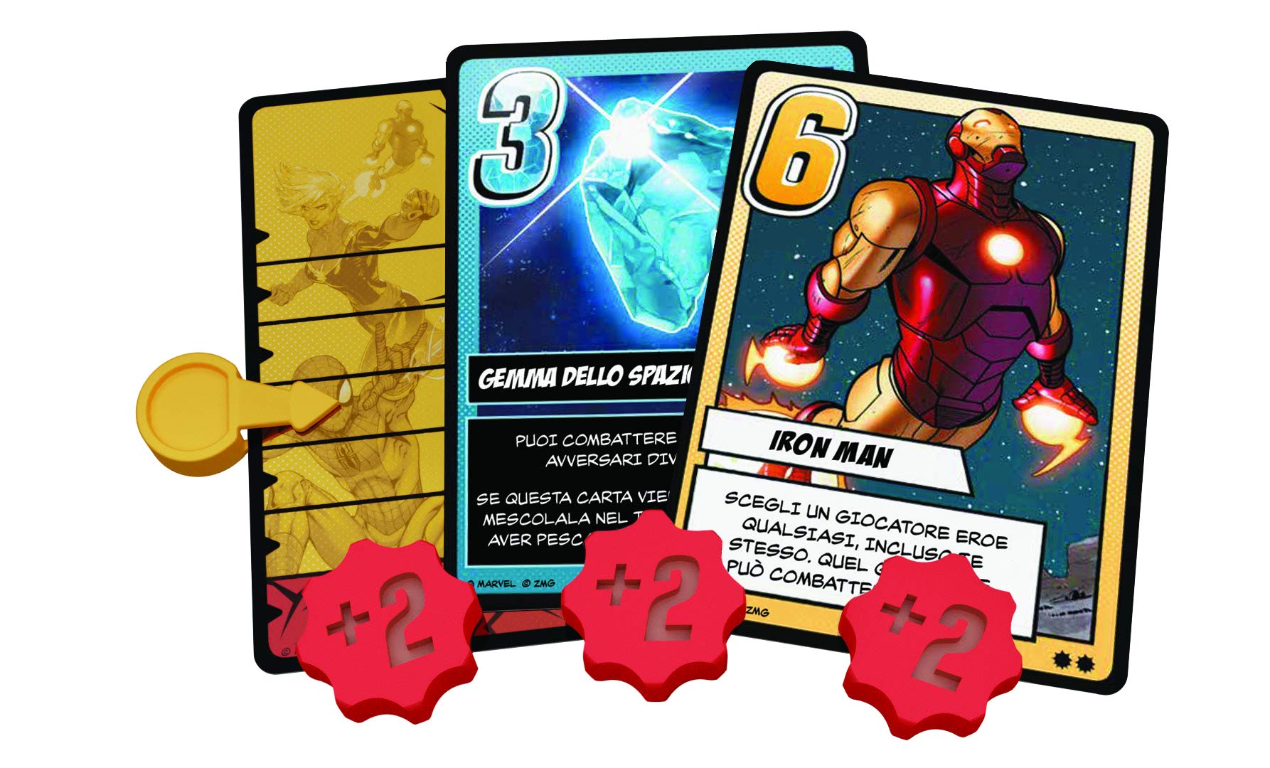 Marvel Il Guanto dell'Infinito gioco di carte Thanos 2-6 giocatori
