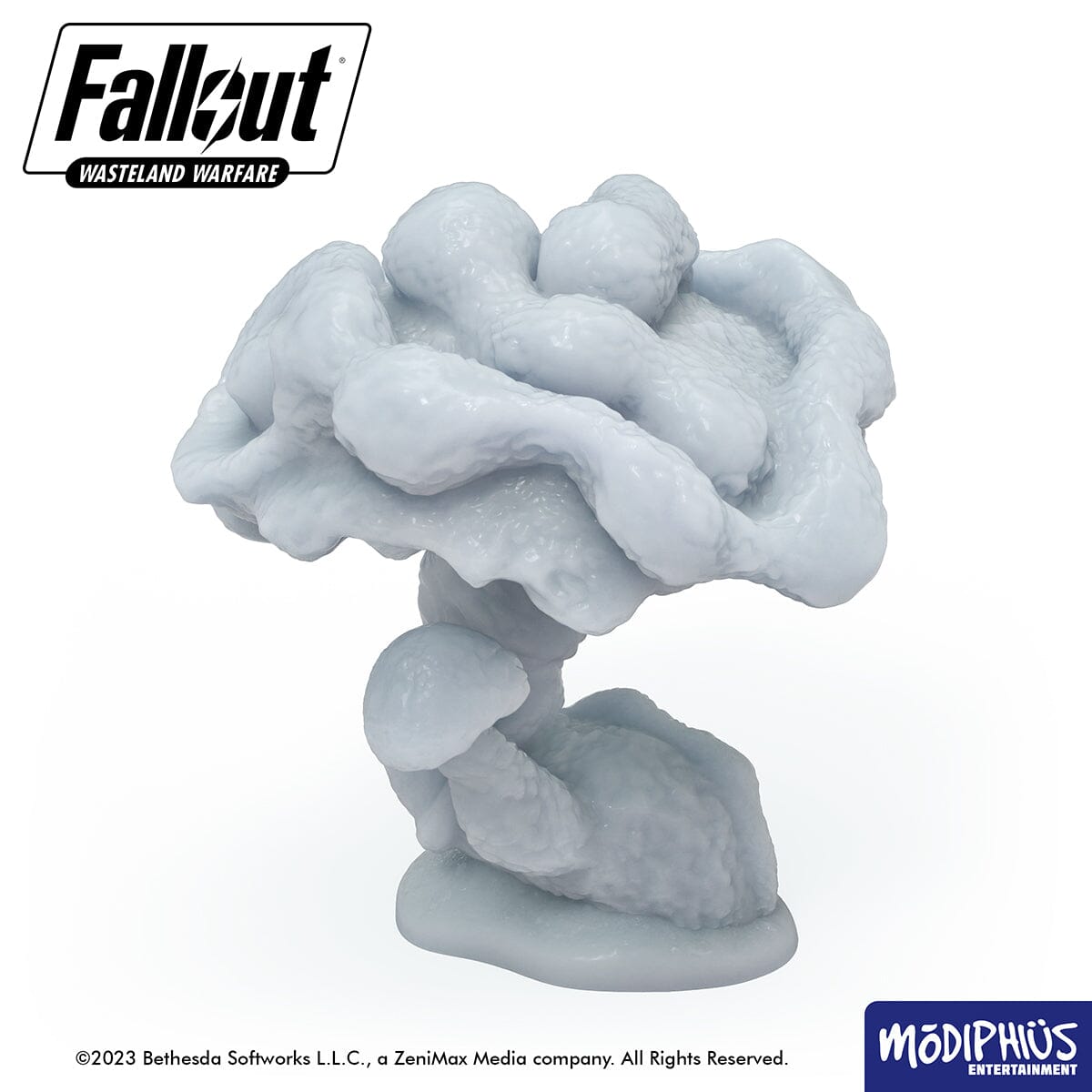 Modiphius Fallout Wasteland Warfare Funghi STL 10 basette