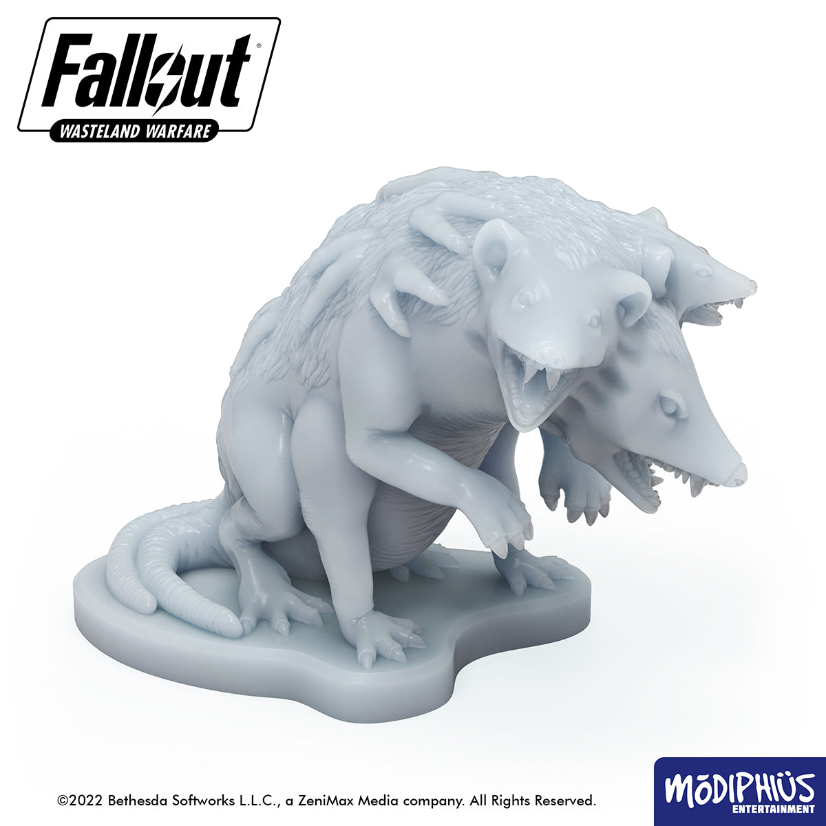 Modiphius Fallout Wasteland Warfare Wasteland Critters file STL animali