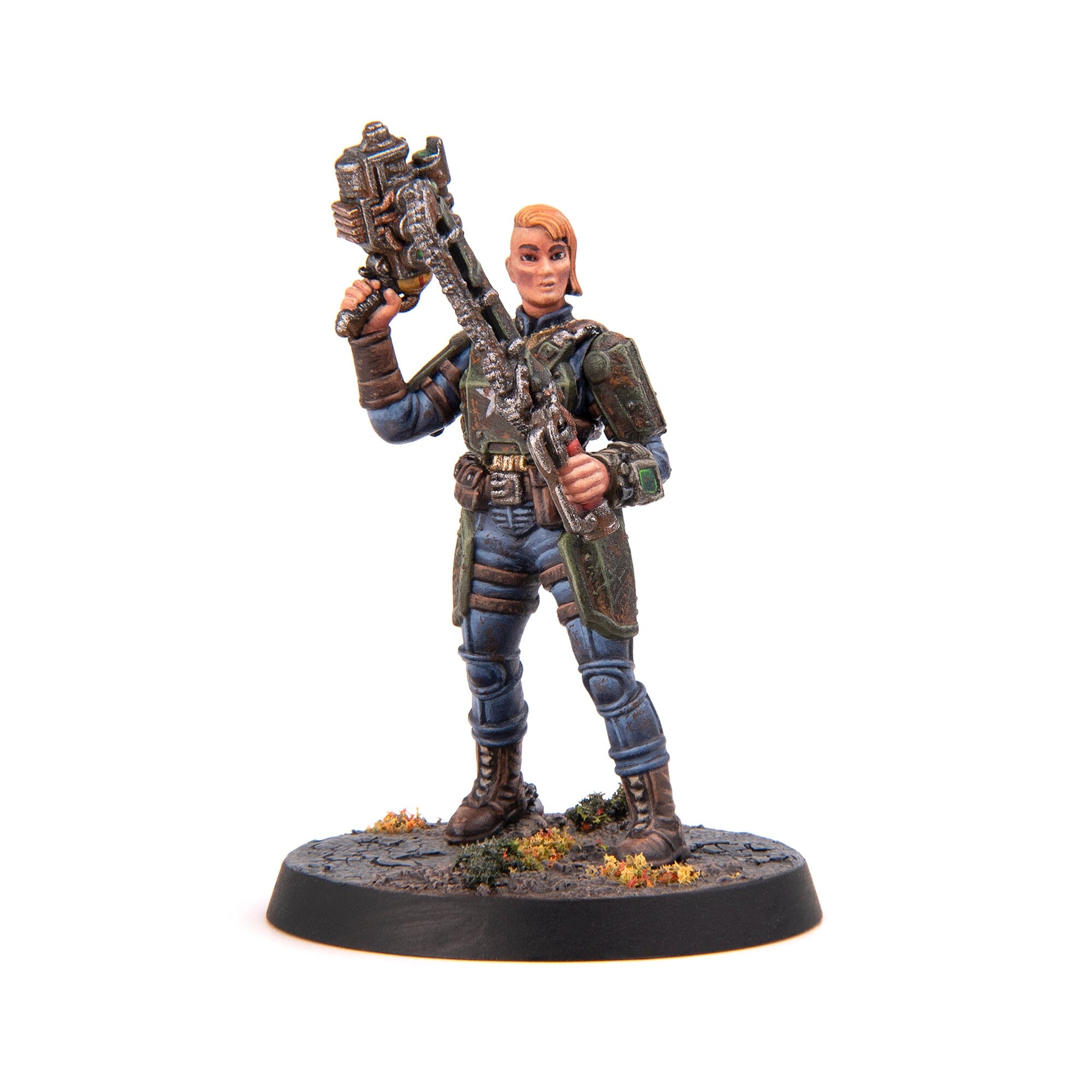Modiphius Fallout Female Hero Vault Dwellers miniature 4 pezzi plastica