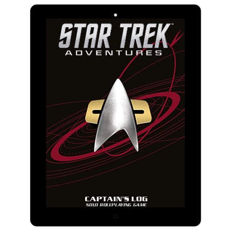 Modiphius Star Trek Adventures Captain's Log Gioco Ruolo PDF TOS Solo 2d20