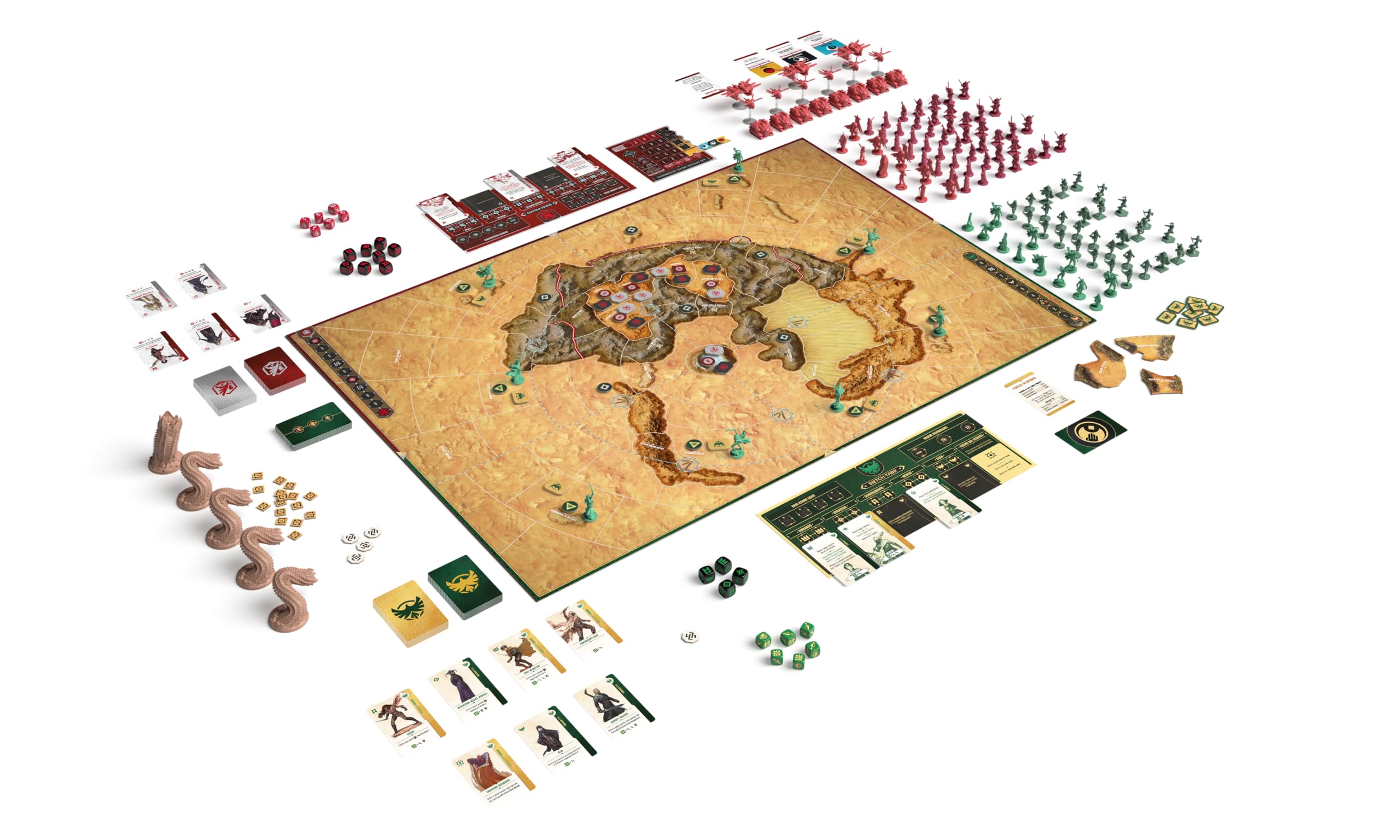 Asmodee Dune Guerra per Arrakis gioco strategico 1-4 giocatori