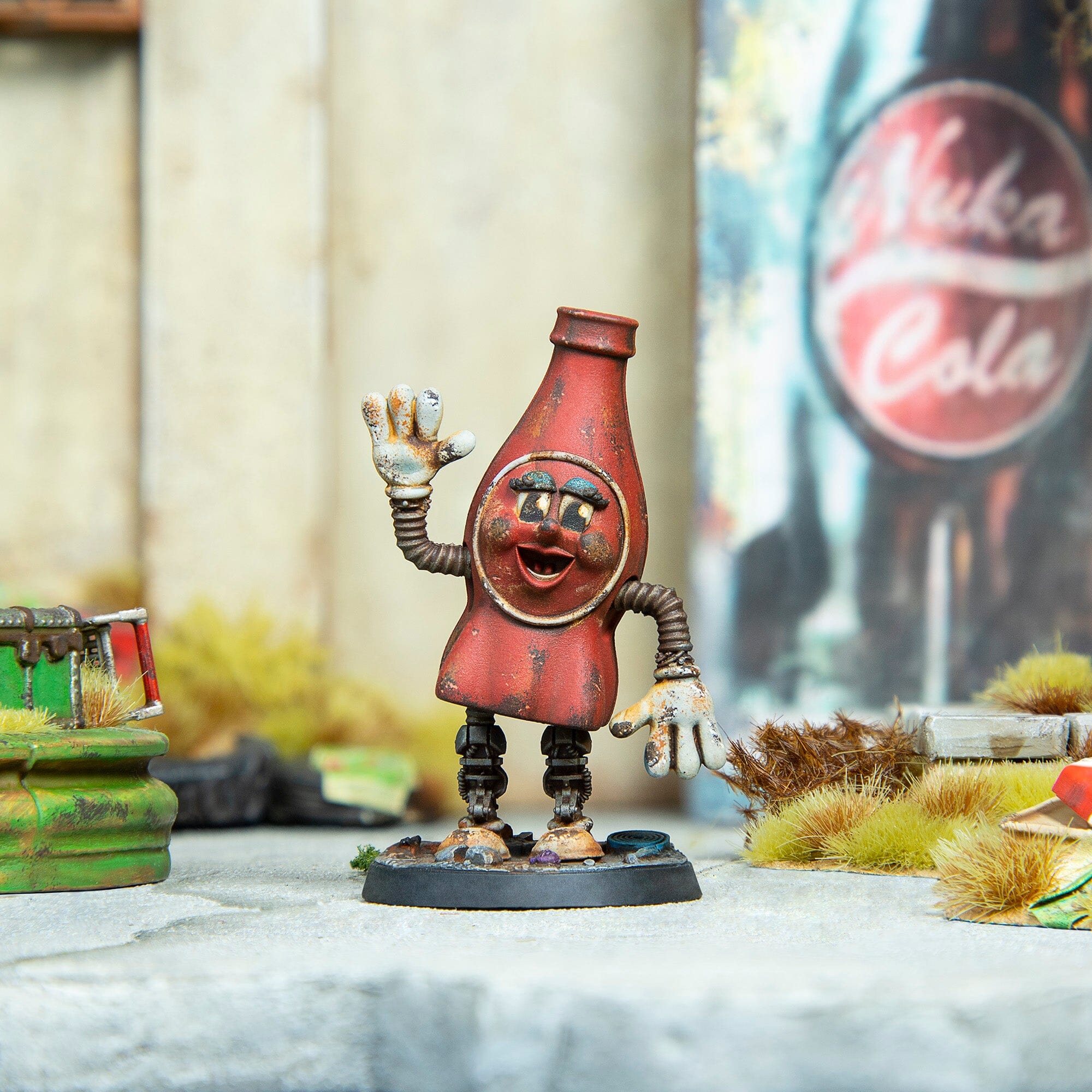 Modiphius Fallout NIRA miniatura resina 32mm Nuka-World