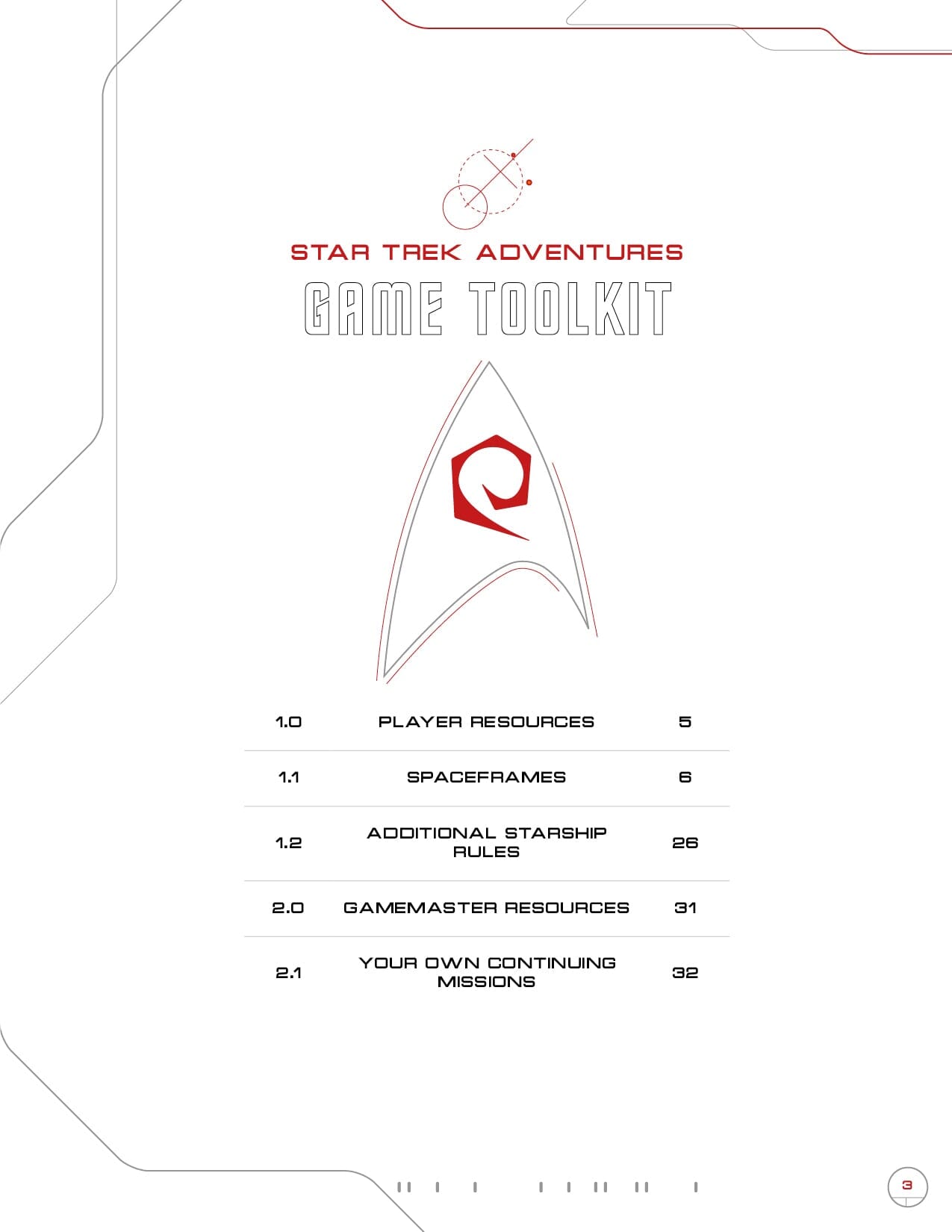 Modiphius Star Trek Adventures Seconda Edizione game toolkit