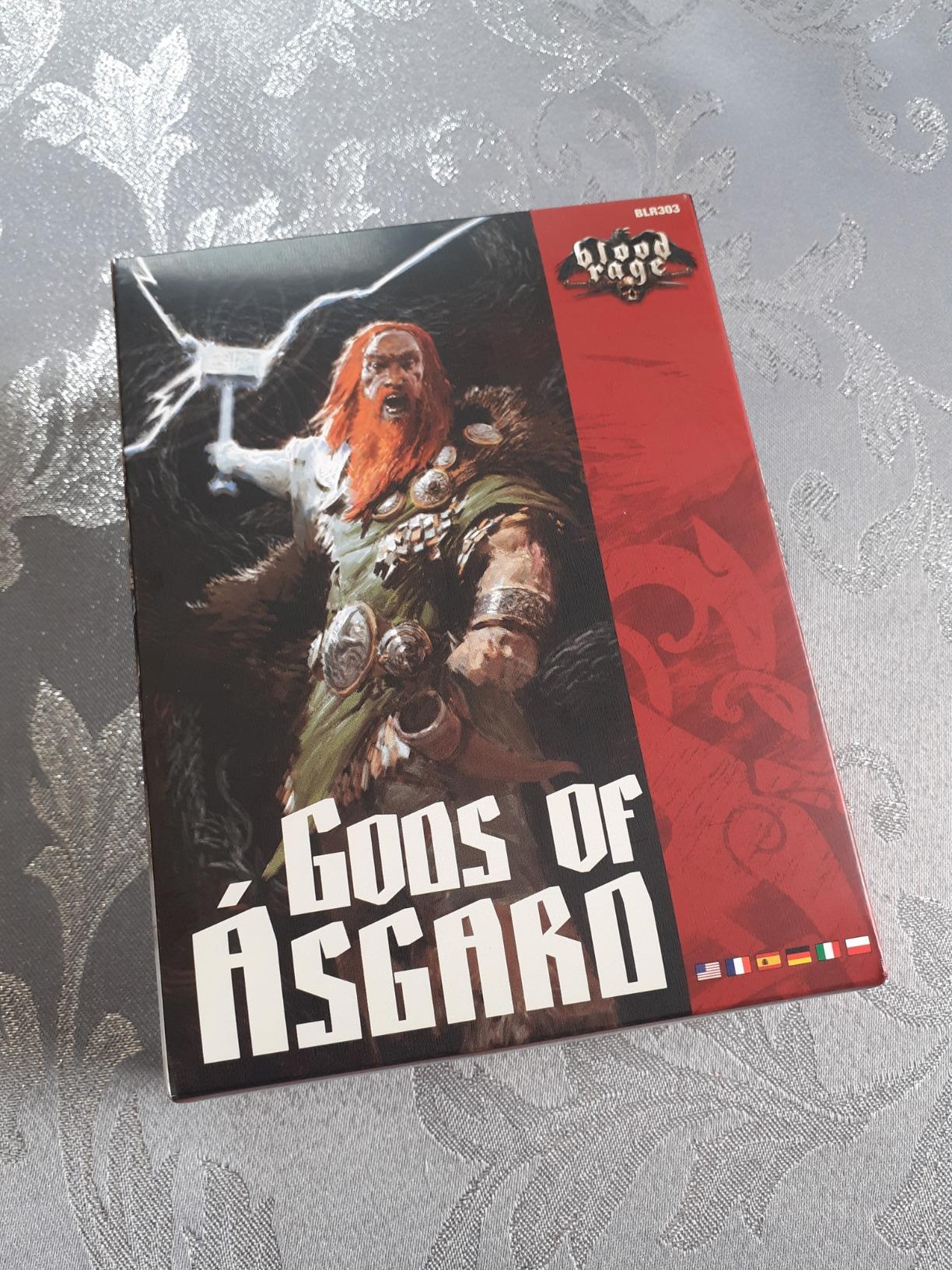 Asmodee Blood Rage Dèi di Asgard espansione 2-4 giocatori