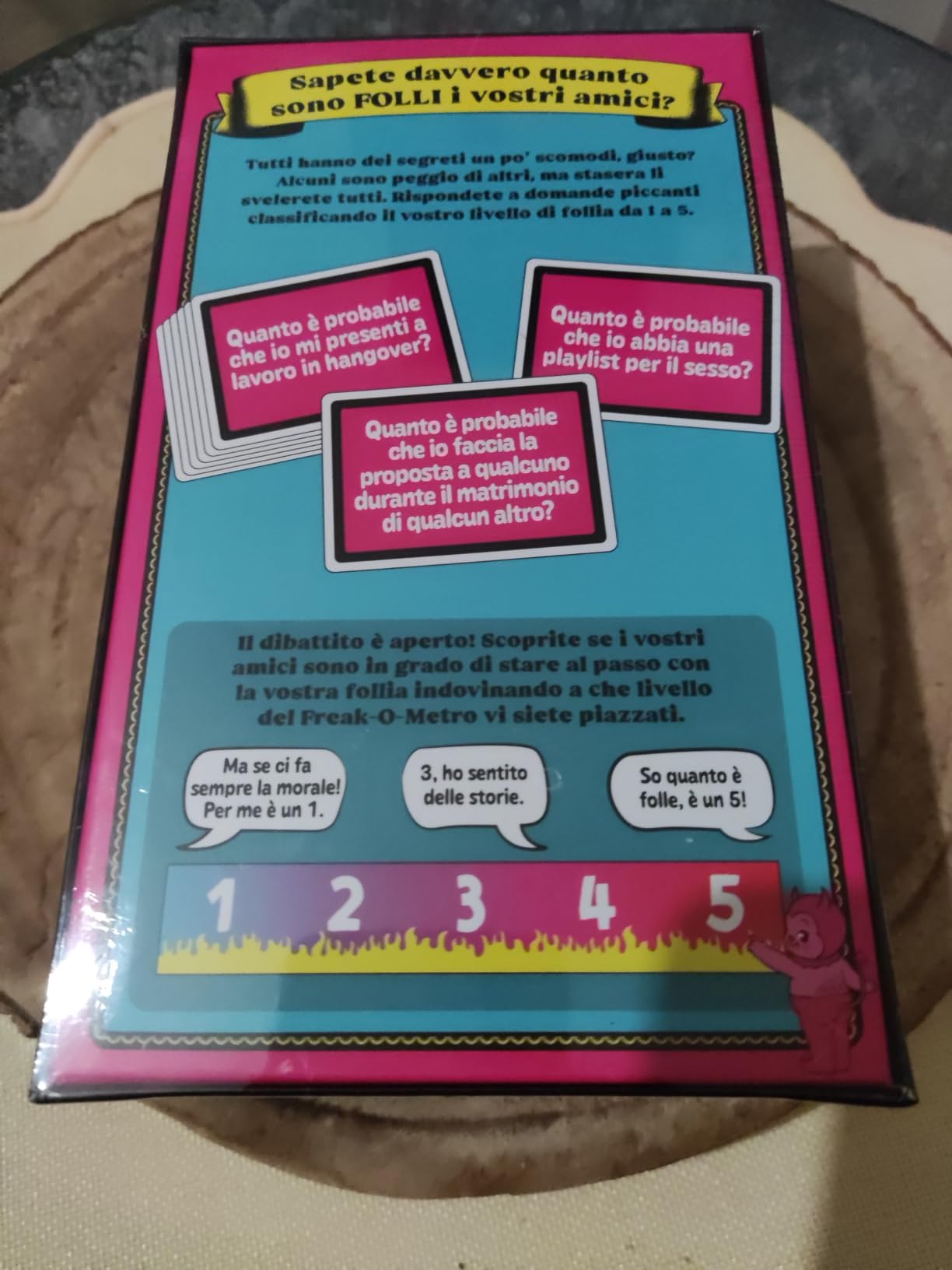 Asmodee Match My Freak gioco di carte adulti italiano 150 carte