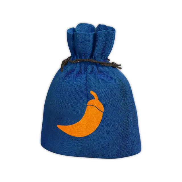 Modiphius Wilderfeast Dice Bag sacchetto dadi in stoffa con logo