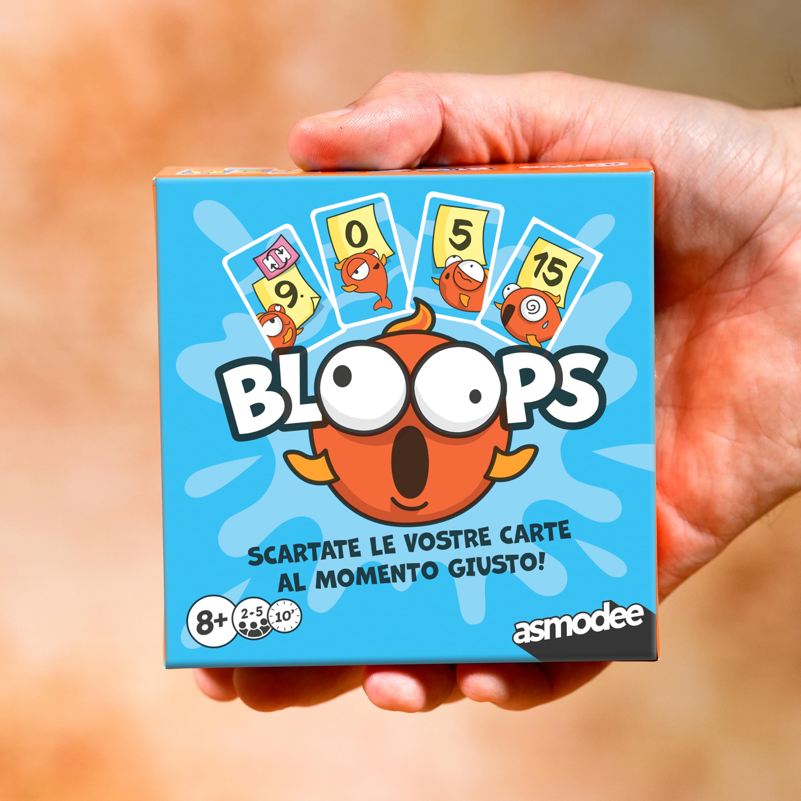 Asmodee Bloops Gioco di Carte Memoria 8+ anni Italiano