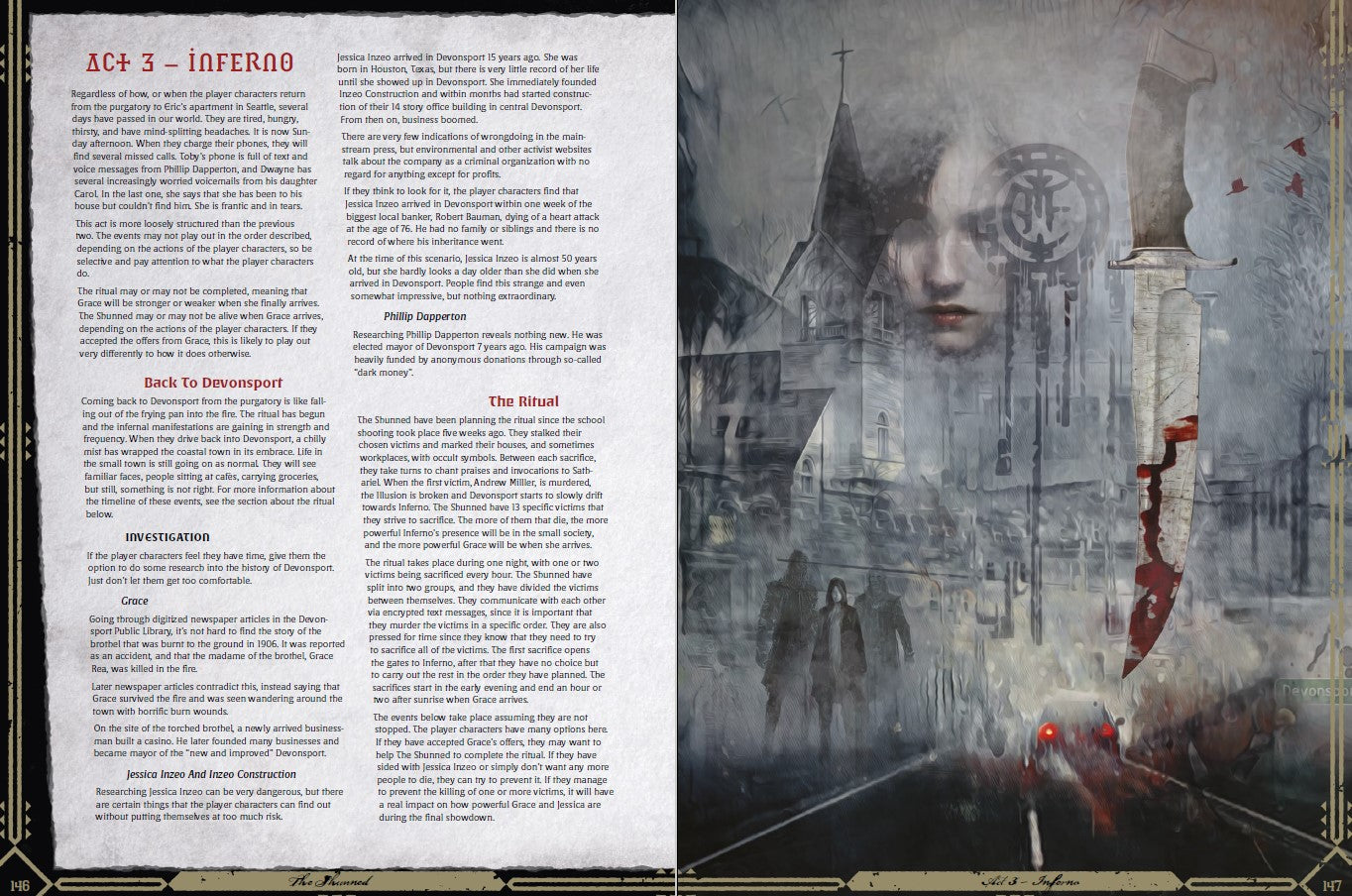 Modiphius KULT Screams and Whispers manuale scenari PDF horror