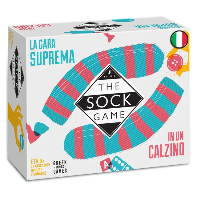 Asmodee The Sock Game Gioco da Tavolo Tattile 2 Squadre