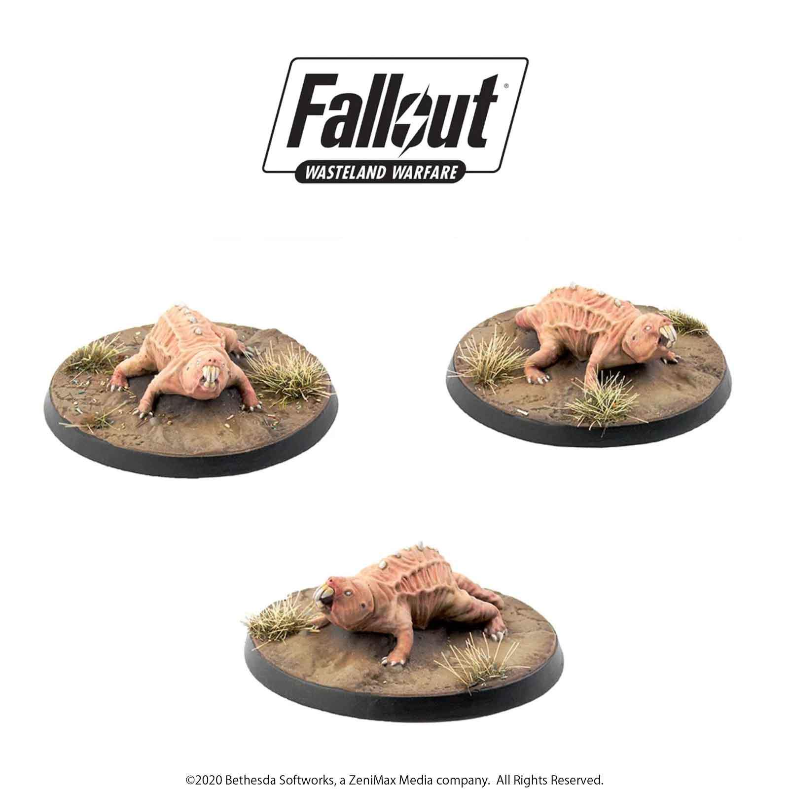 Modiphius Fallout Wasteland Warfare bundle miniature Rogue Raiders
