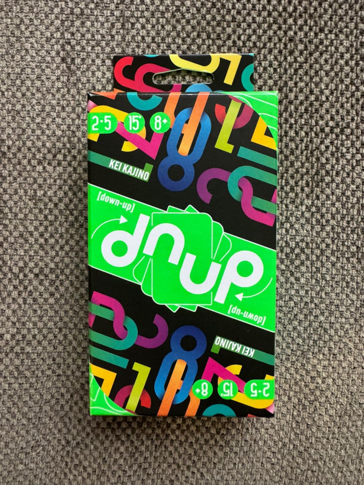 Asmodee Dnup Downup carte da gioco edizione italiana 15 min