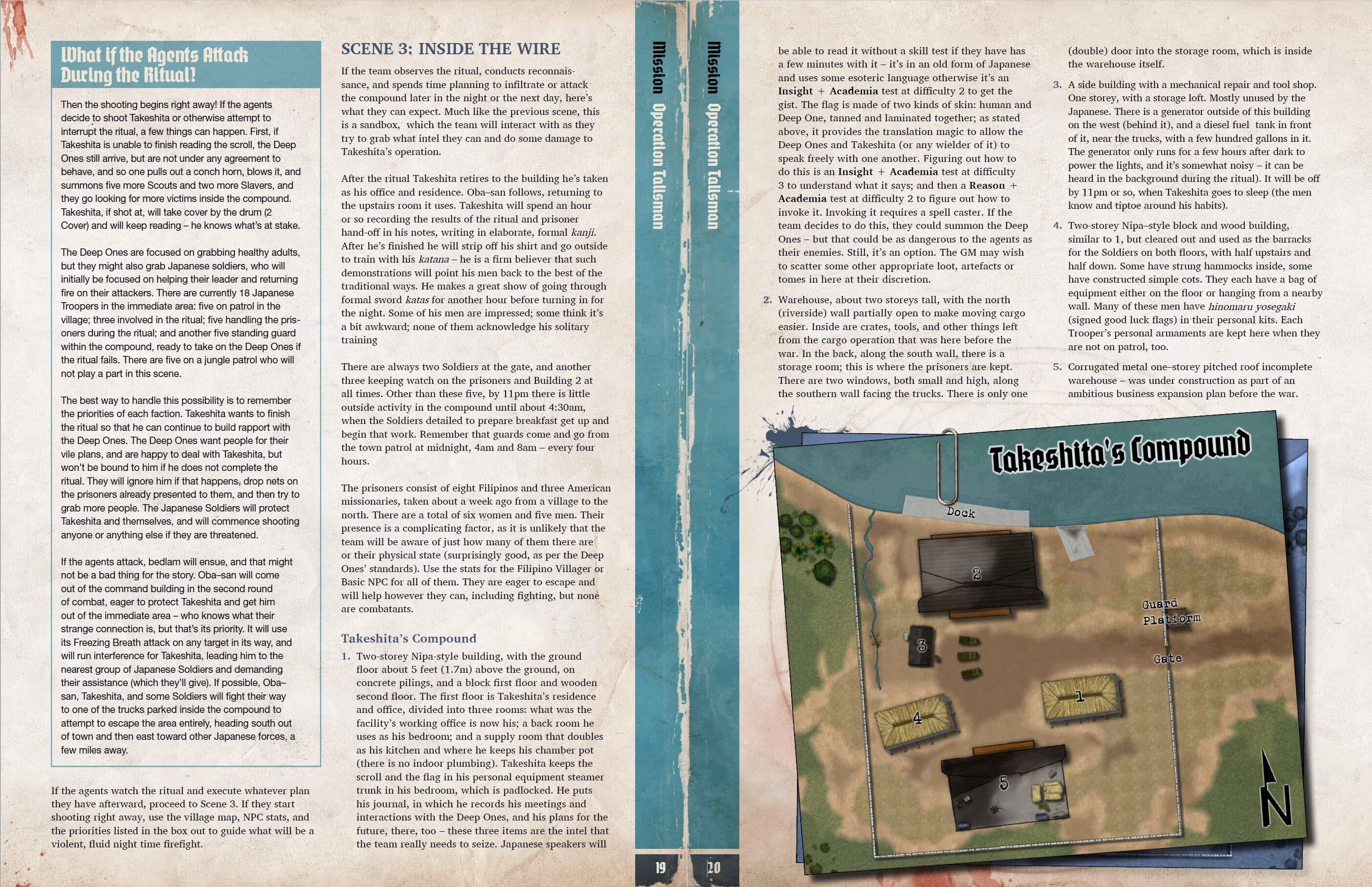 Modiphius Achtung! Cthulhu Operation Talisman avventura PDF
