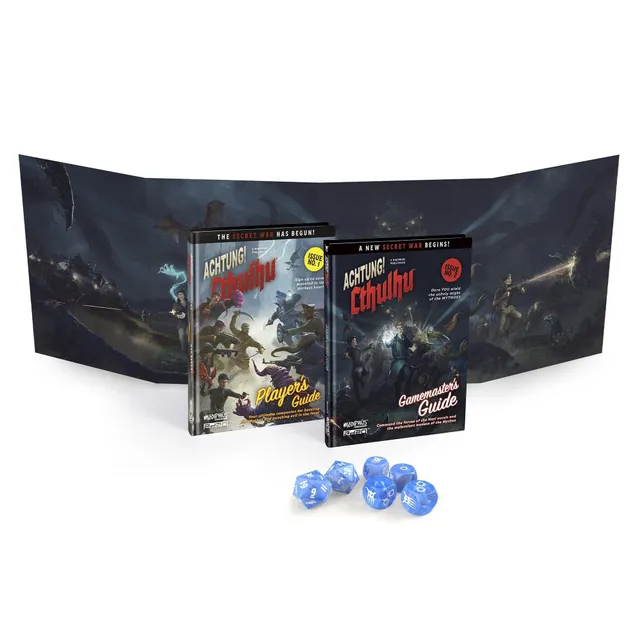 Modiphius Achtung! Cthulhu 2d20 Gamemaster's Bundle box