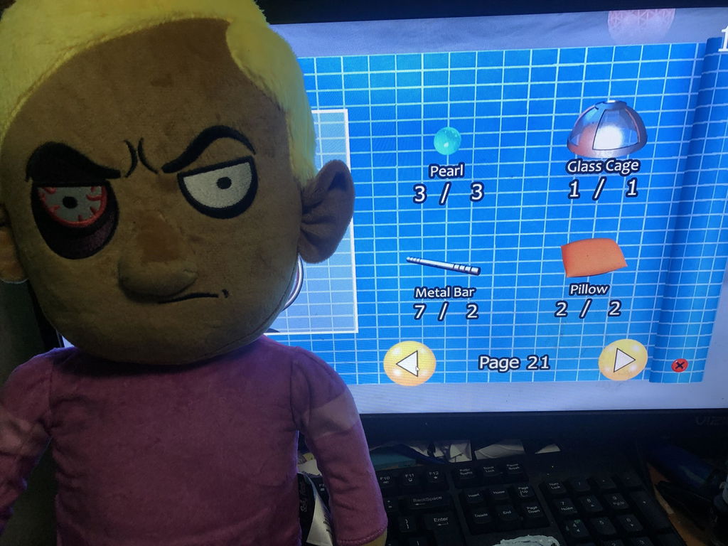 Maestro Media Plush Sally Face Travis peluche 10 pollici morbido
