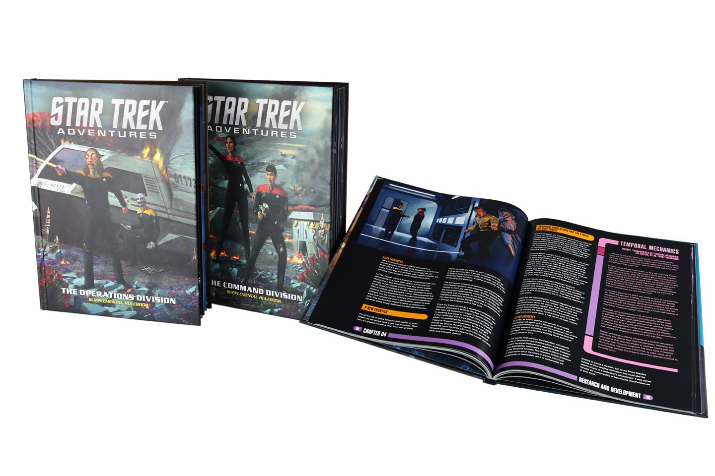 Modiphius Star Trek Adventures Captain's Bundle 4 manuali