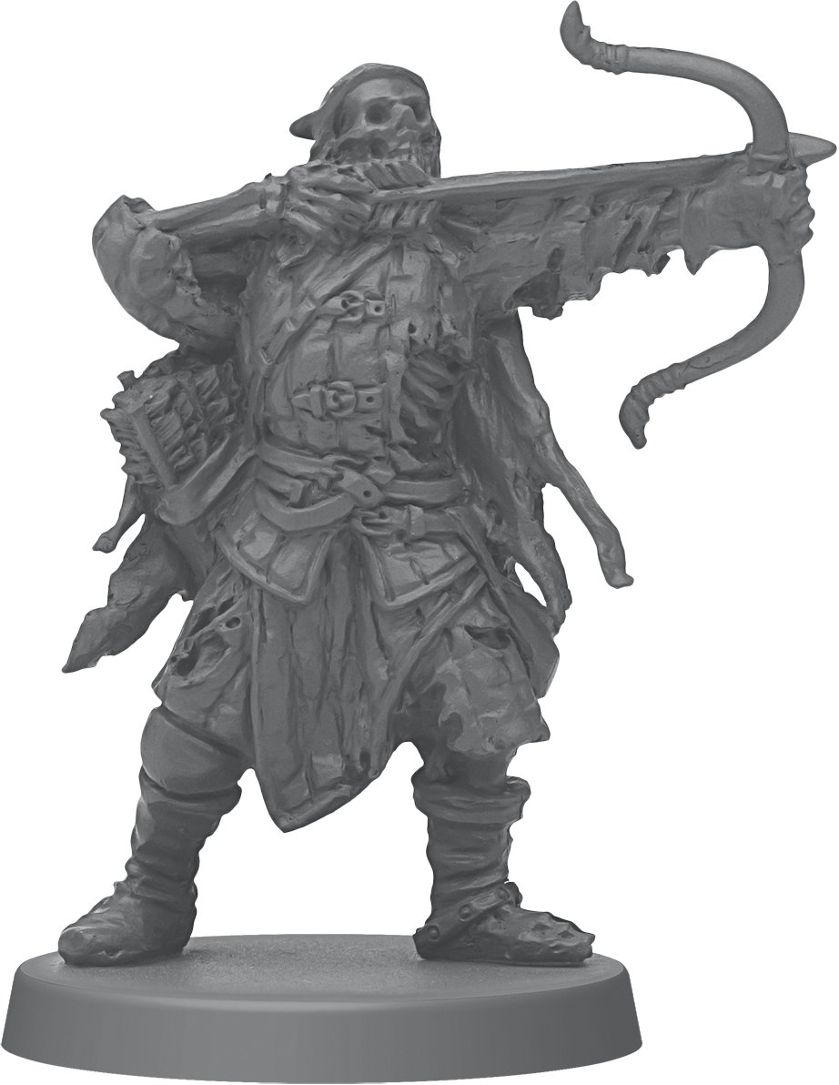 Zombicide Deadeye Walkers Espansione Black Plague Miniature