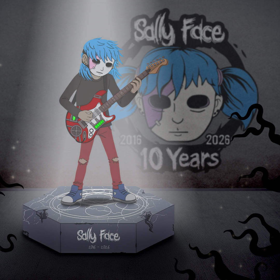 Maestro Media Collector Sally Face Sal Statua 8" Anniversario