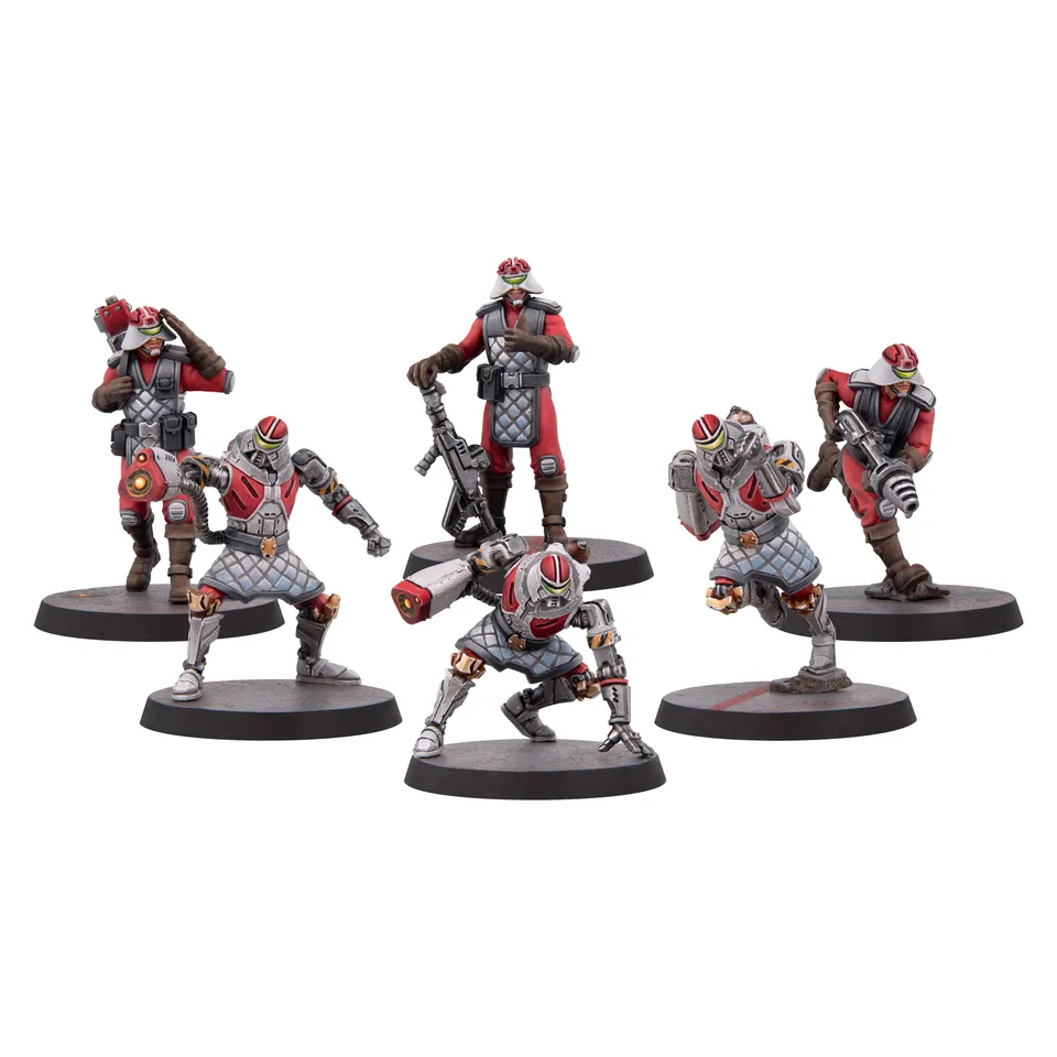 Modiphius Paranoia Vulture Squad miniature 32mm 6 pezzi
