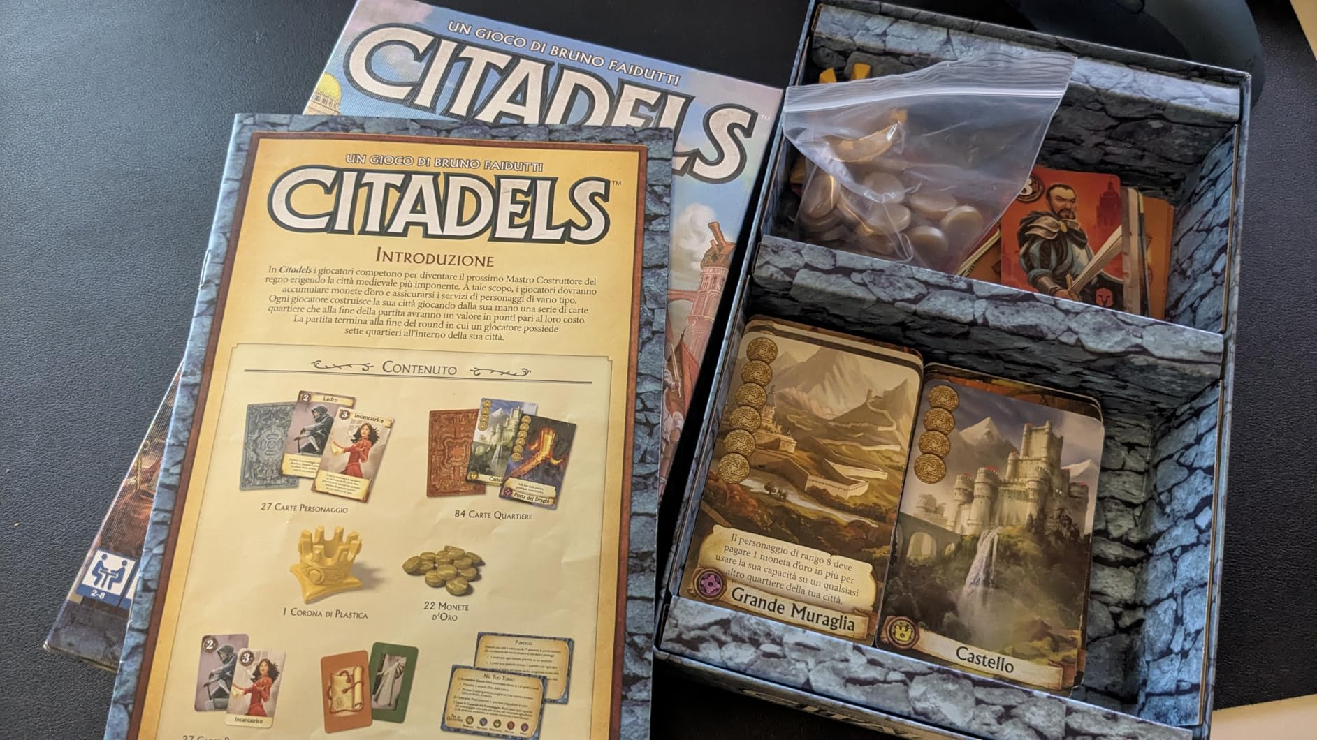 Asmodee Citadels Gioco da Tavolo Gioco Base bluff costruzione