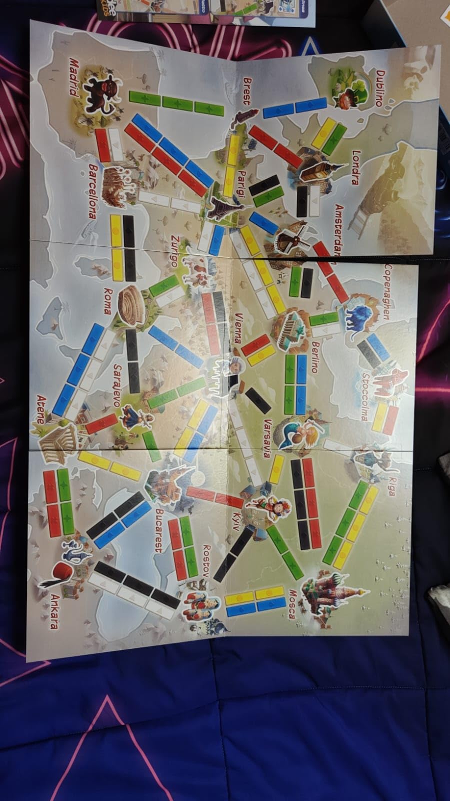 Ticket to Ride Primo Viaggio Europa gioco da tavolo 6+ anni