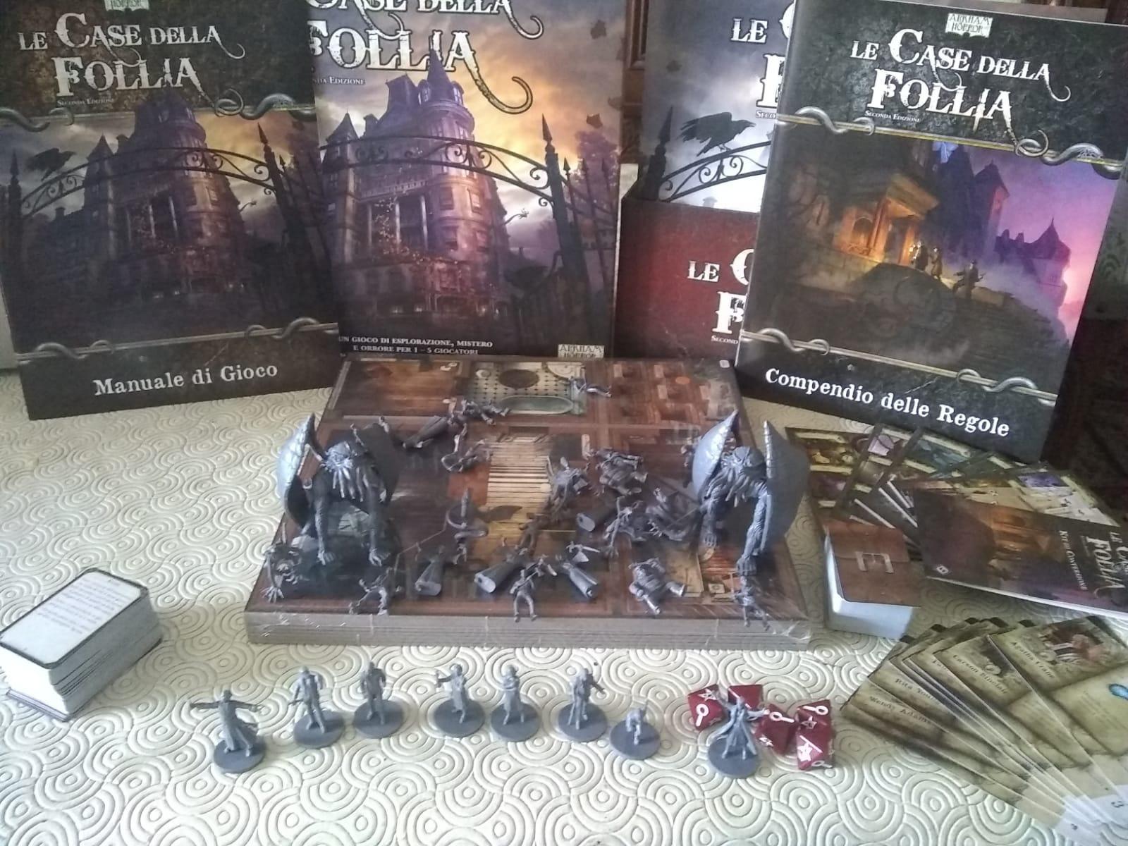 Asmodee Le Case della Follia 2a Edizione gioco tavolo cooperativo