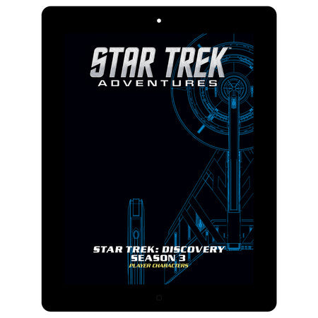 Modiphius Star Trek Discovery S3 Crew Pack personaggi PDF 22 pg