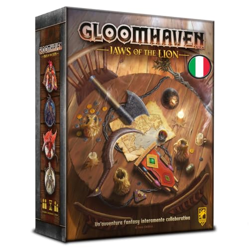 Asmodee Jaws of the Lion gioco collaborativo campagna fantasy