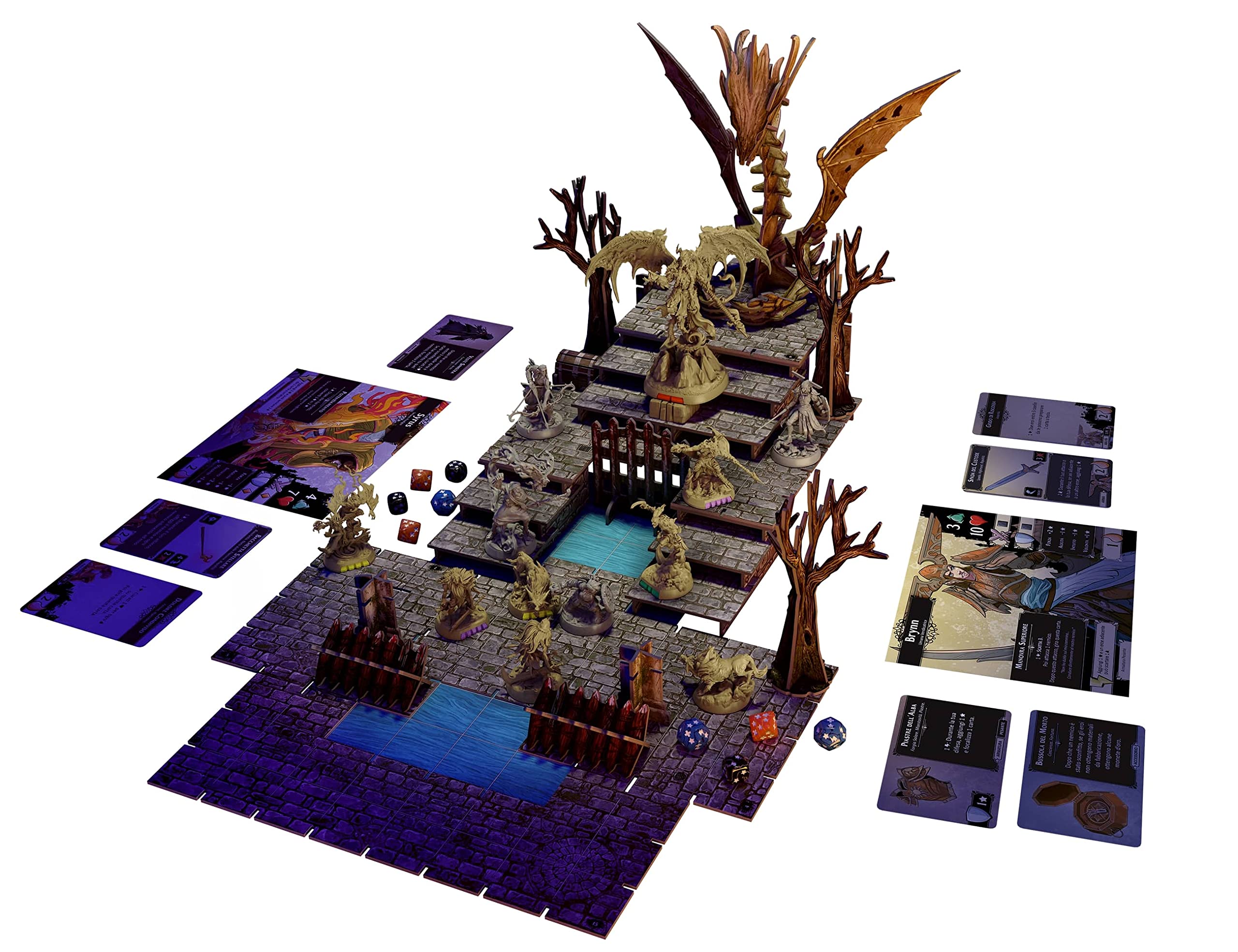 Asmodee Descent Leggende delle Tenebre gioco tavolo con app italiano