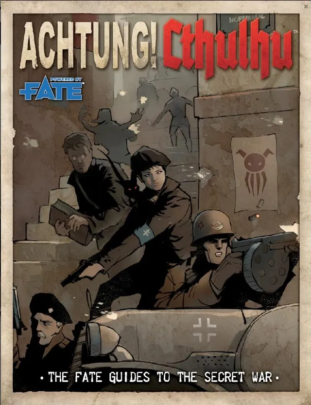 Modiphius Achtung! Cthulhu Fate Guide Secret War PDF bundle investigatore