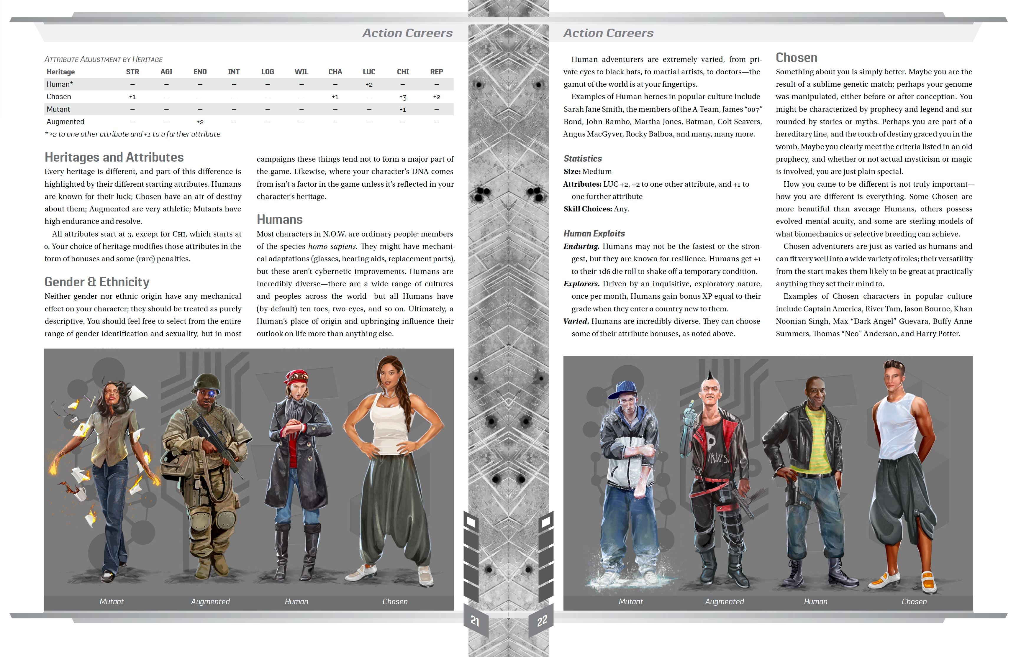 EN Publishing N.O.W. Gioco di Ruolo Azione Moderna