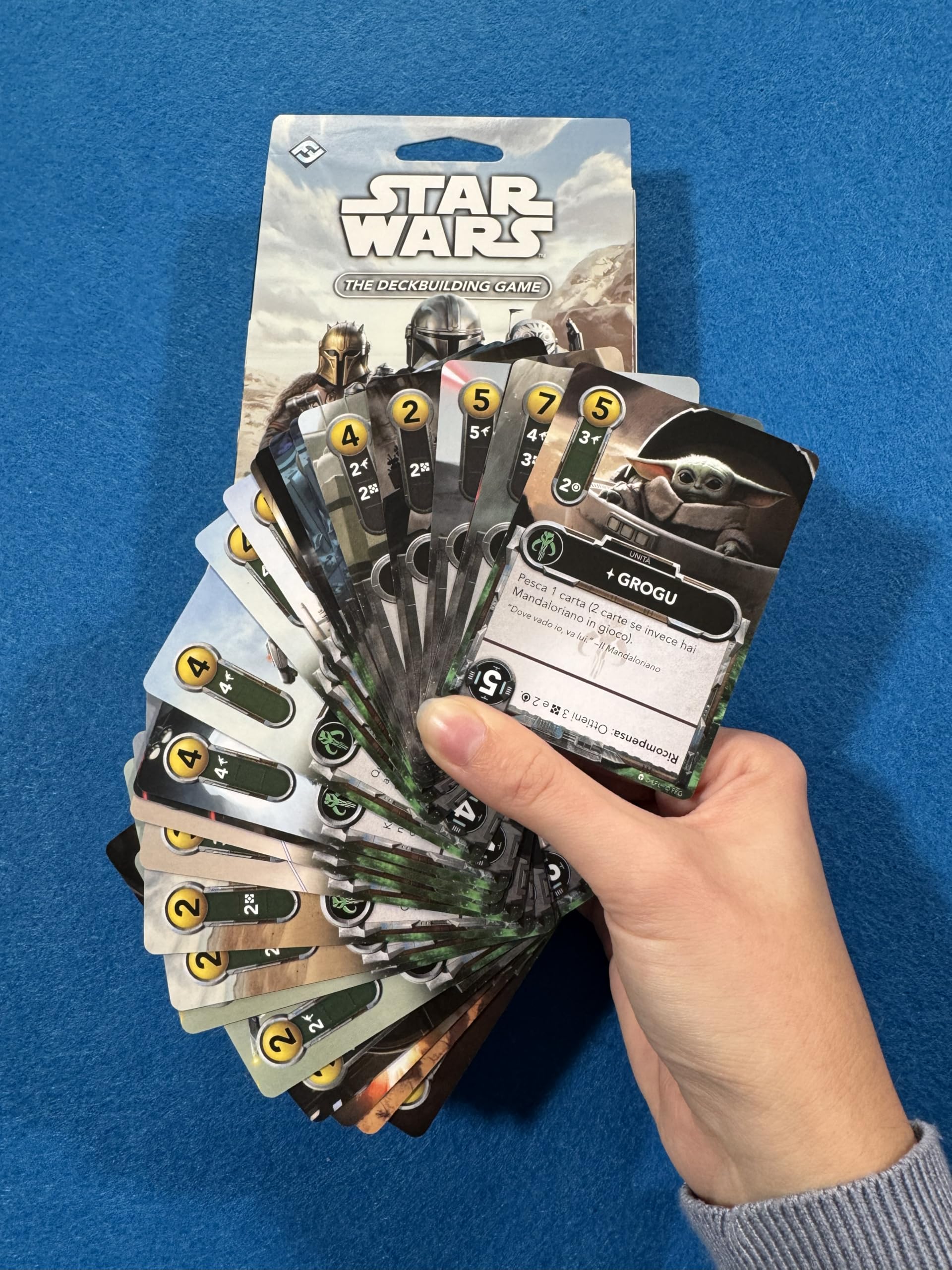 Asmodee Star Wars Deckbuilding Mandaloriani espansione carte 2-3