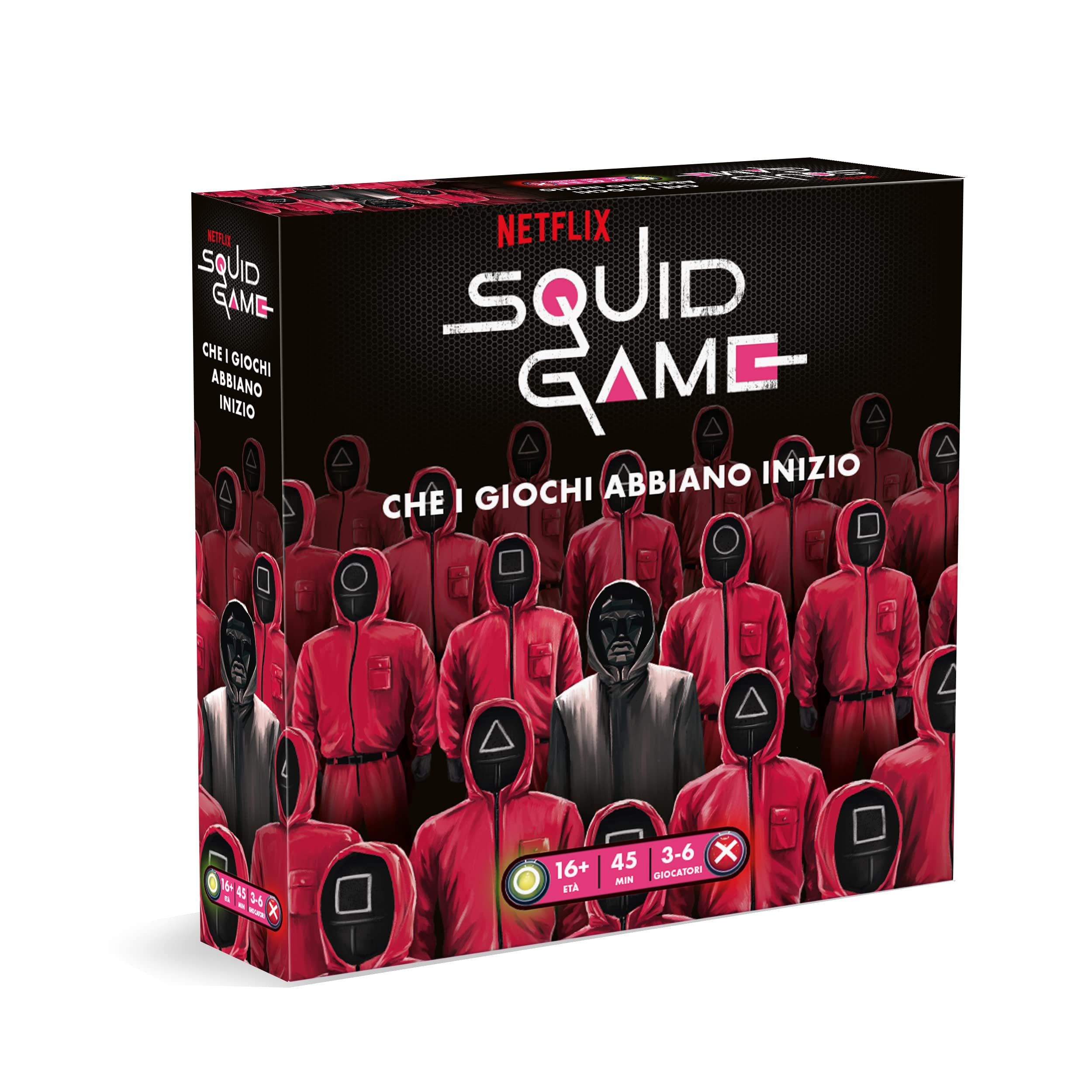 Asmodee Mondi e Personaggi Squid Game Gioco Tavolo 3-6 ITA 45Min