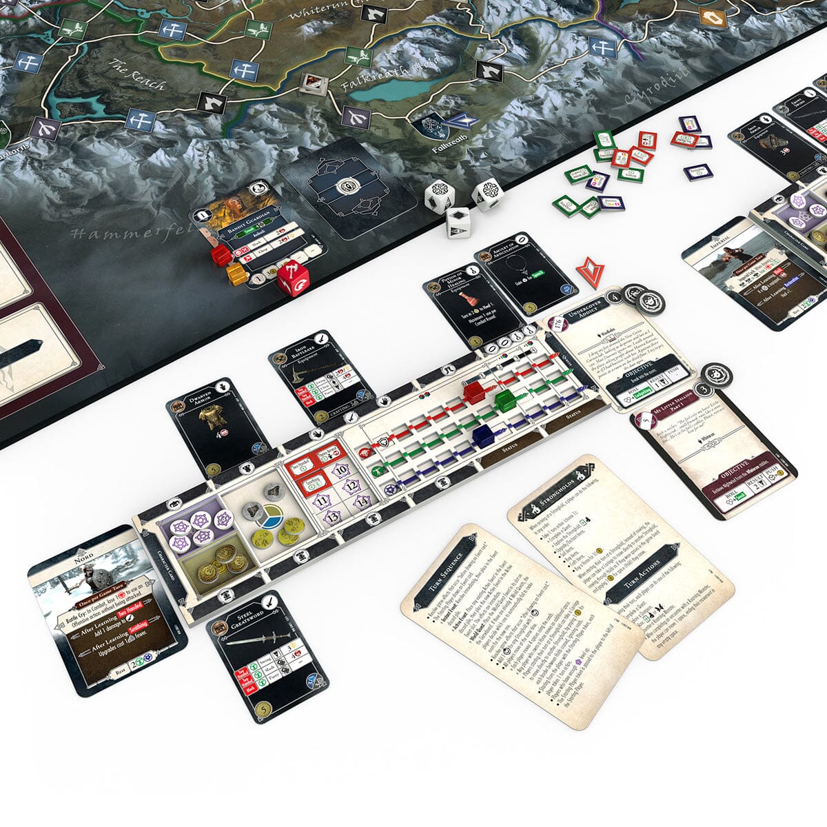 Modiphius Skyrim Adventure Game gioco da tavolo cooperativo