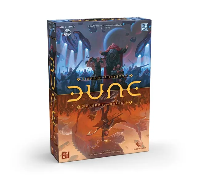 Asmodee Dune Guerra per Arrakis gioco strategico 1-4 giocatori