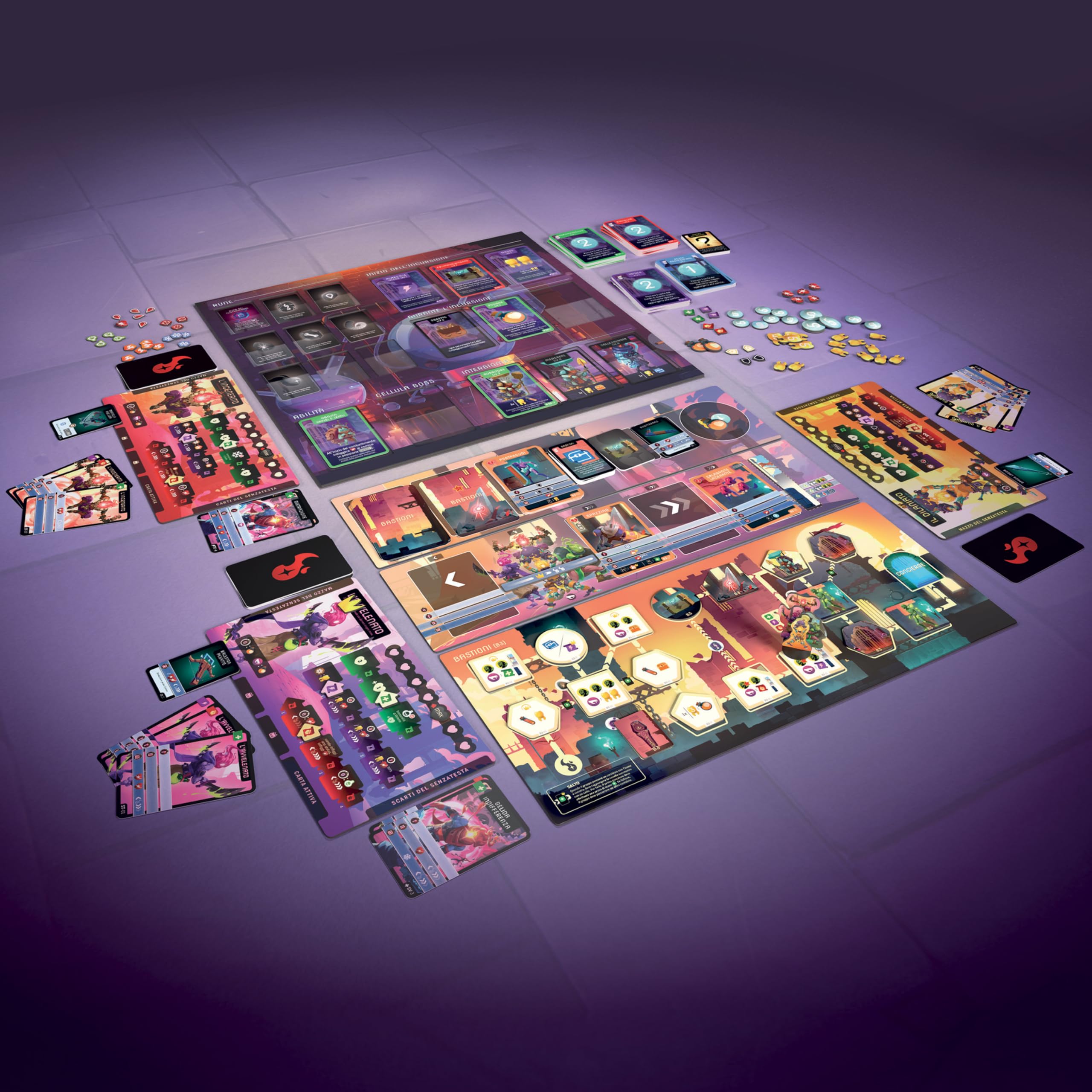 Asmodee Dead Cells gioco da tavolo cooperativo rogue-lite italiano